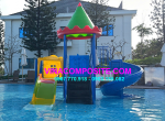 Cầu trượt hồ bơi cho bé